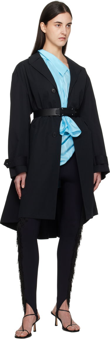 Trenčkot Maison Margiela MM6 Maison Margiela Spliced Trench Coat Čierna | S52AH0078 S78537, 4