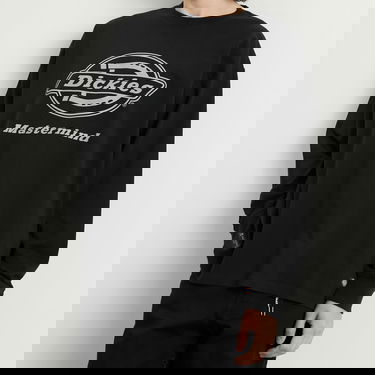 Tričko Mastermind WORLD MASTERMIND WORLD x Dickies Logo Long Sleeve T-Shirt, Size Large Čierna | MJ25C14-TS216-2, 5