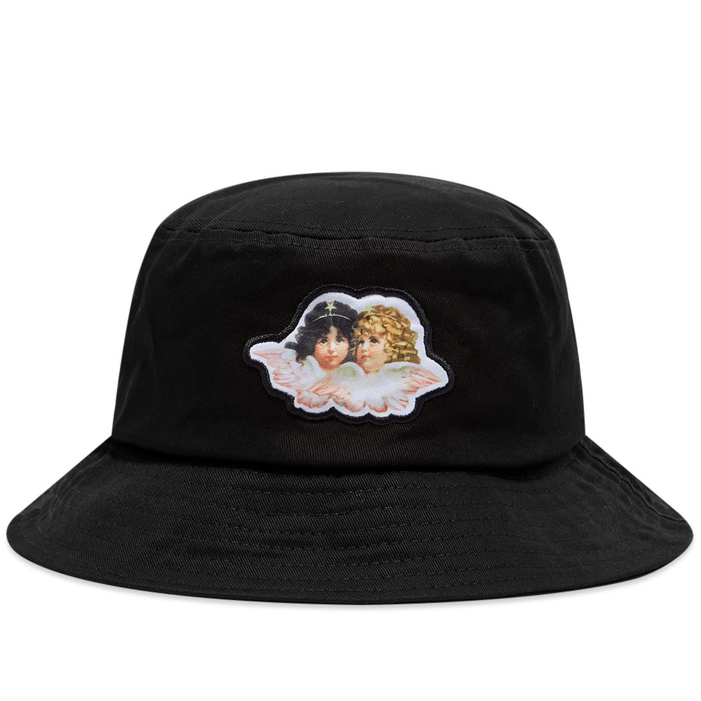 Klobúk Fiorucci Icon Angels Bucket Hat Čierna | A08ABUC1LBK, 0