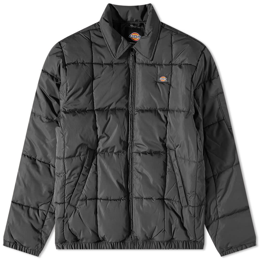 Prešívaná bunda Dickies Eisenhower Puffer Jacket Šedá | DK0A4XYZBLK1, 0