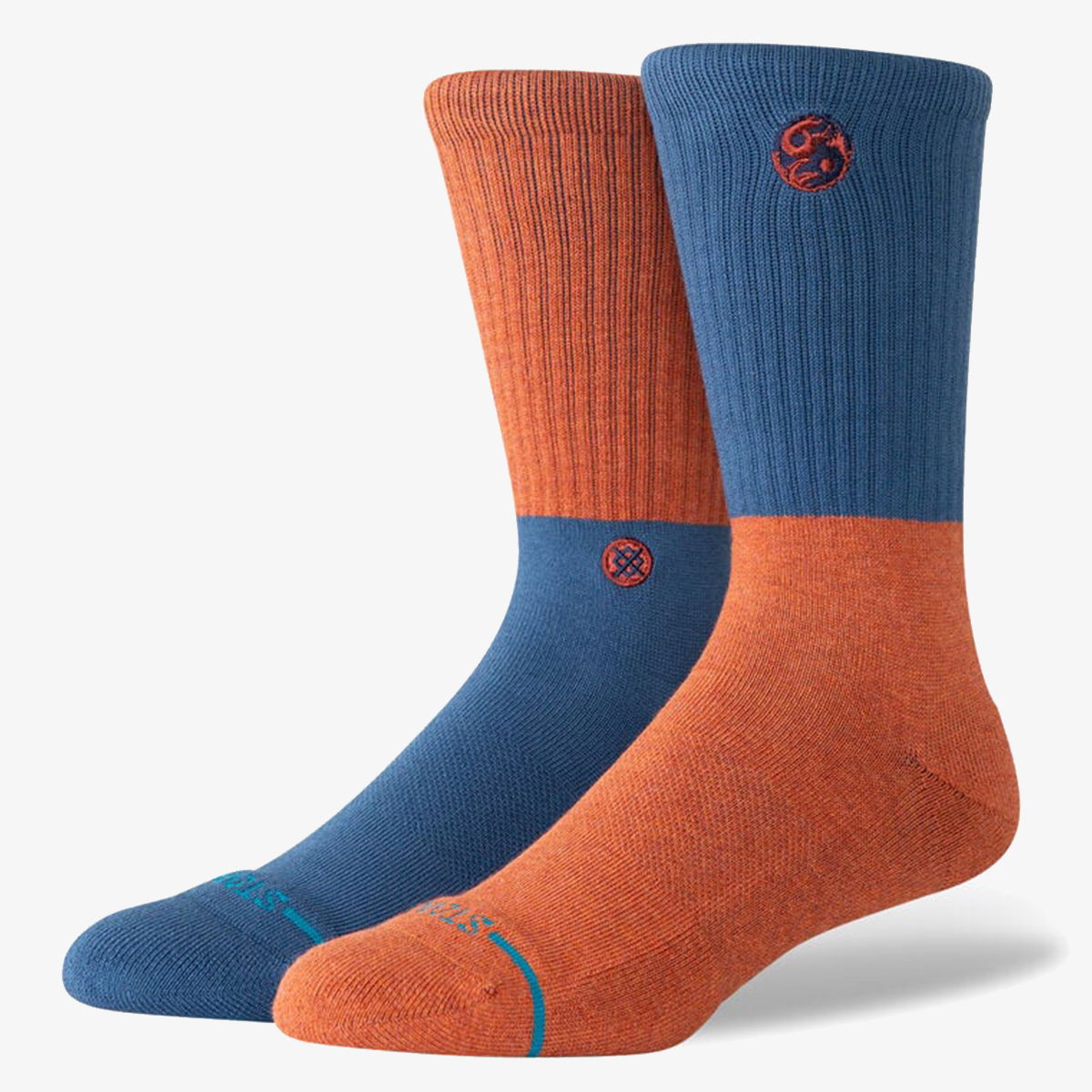 Color Block Crew Socks