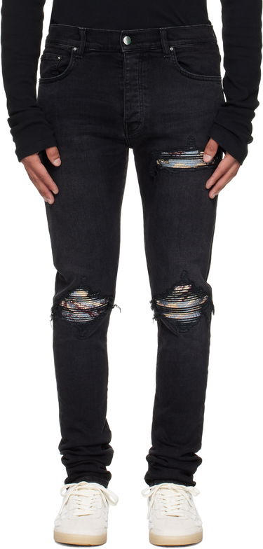 Džínsy AMIRI AMIRI Crane MX1 Jeans Čierna | AMDNSY1172, 0