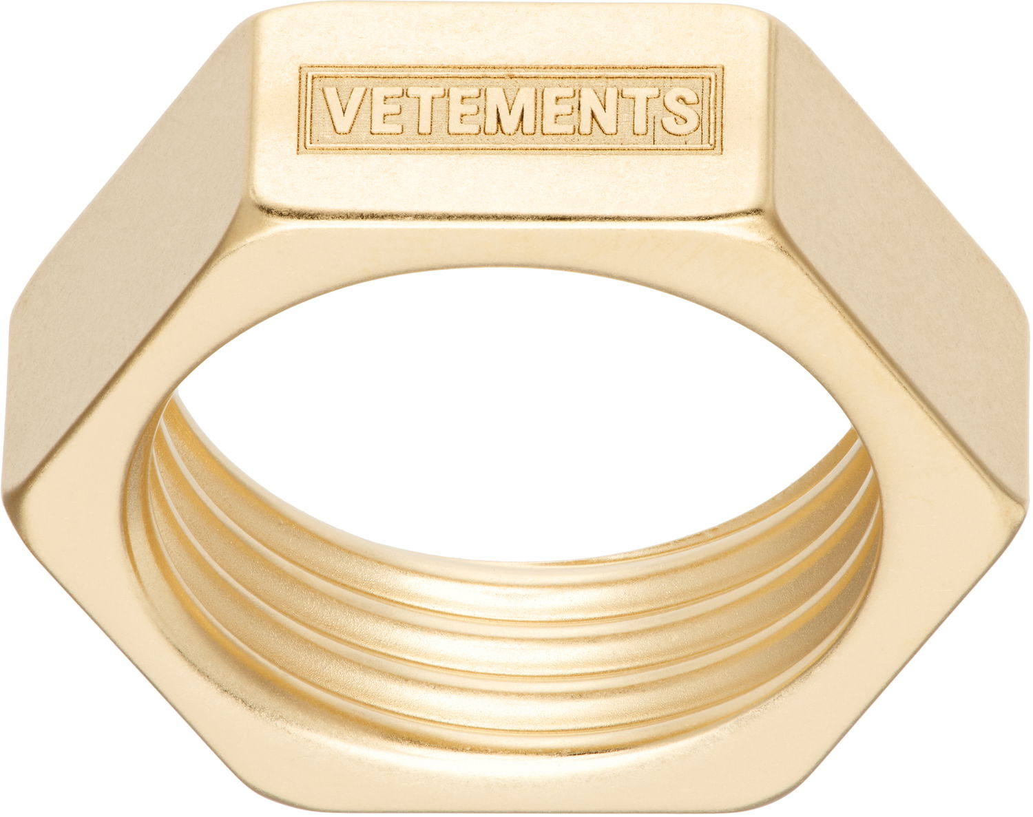 Prsteň VETEMENTS Vetements Screwnut Ring Metalická | UH76RI200G, 0
