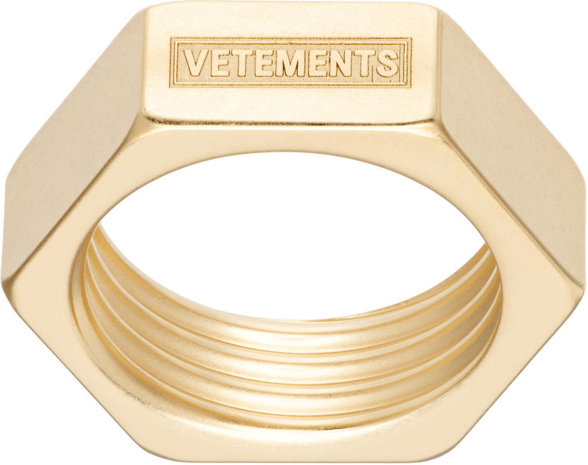 Prsteň VETEMENTS Vetements Screwnut Ring Metalická | UH76RI200G