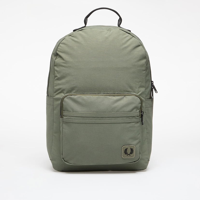 Batoh Fred Perry FRED PERRY Nylon Badge Backpack Zelené | L1192 X21