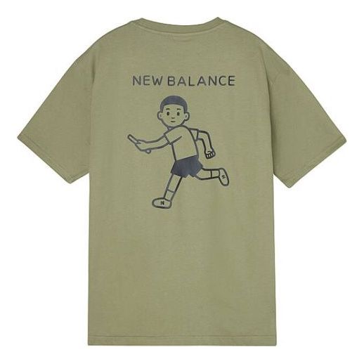 Tričko New Balance Noritake Villain Graphic T-Shirt Zelené | AMT02378-OV, 0