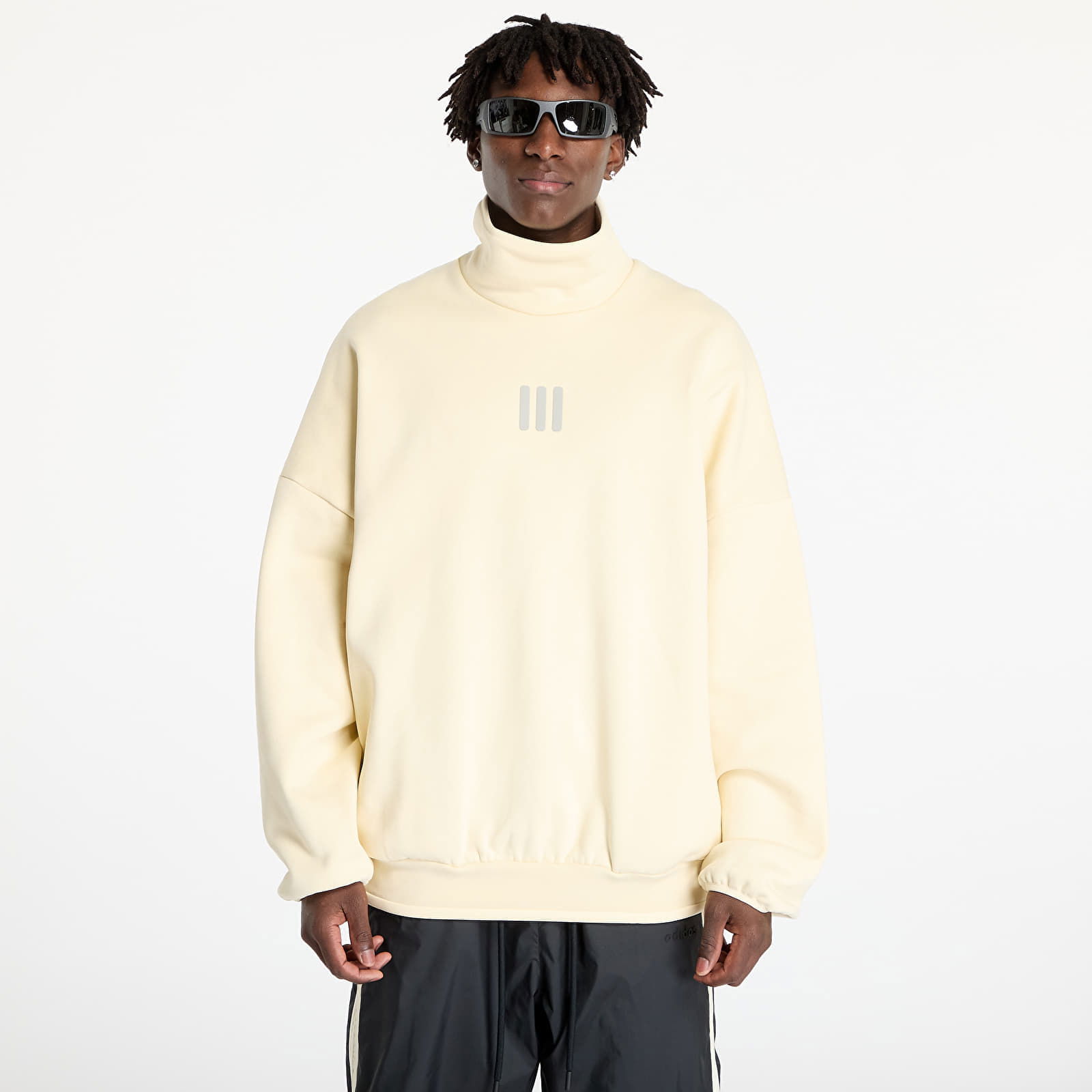 Fear Of God Athletics x Fleece Mock Sweatshirt Pale Yellow