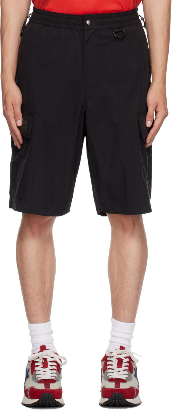 Šortky BAPE Wide Cargo Shorts Čierna | 001SPJ301007M, 0