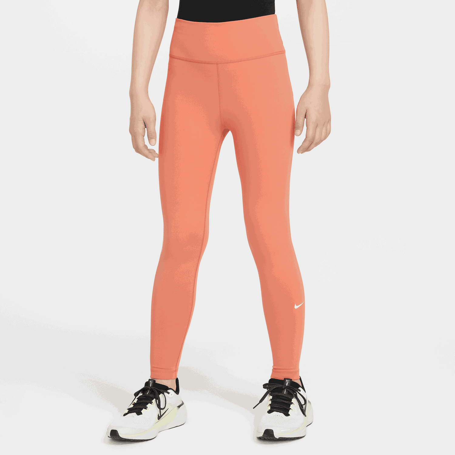 Legíny Nike Nike One Dri-FIT High-Waisted Leggings Oranžová | FZ5605-812, 0