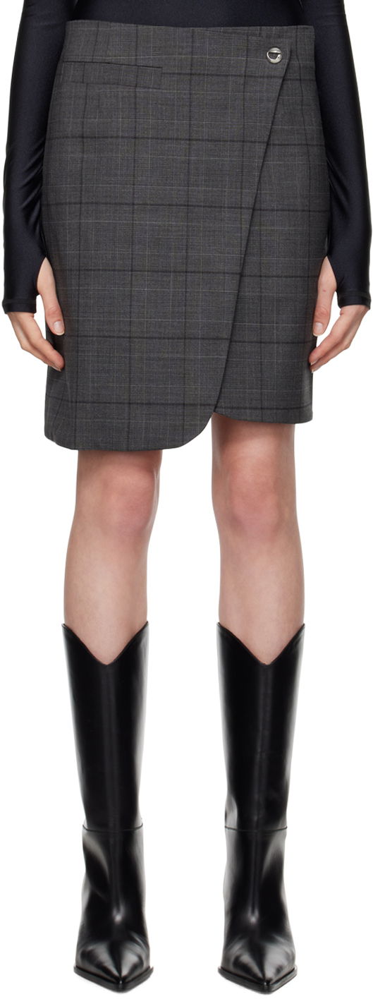 Wrap Miniskirt