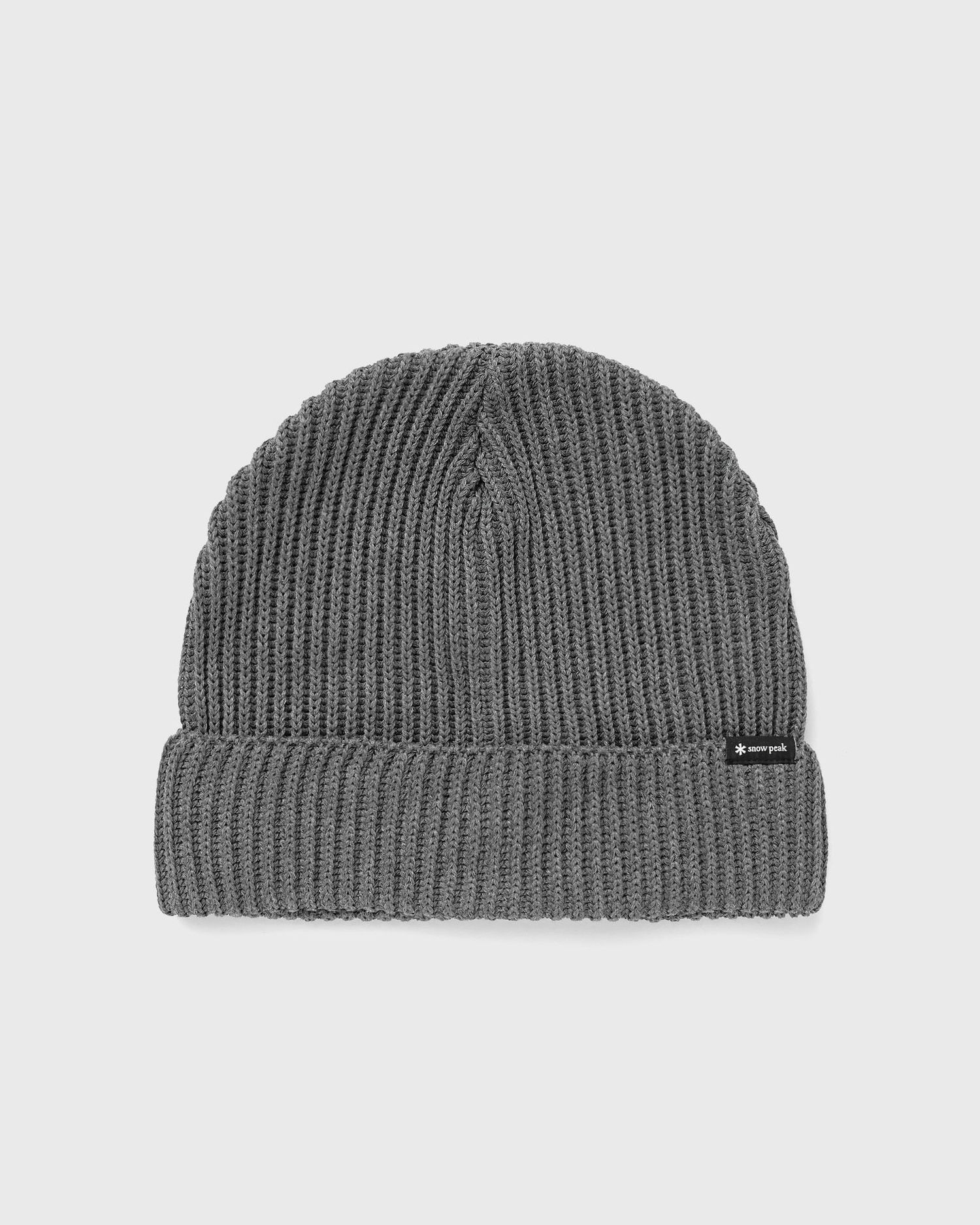 Kulicha Snow Peak Pe/Co Knit Cap Šedá | 23AU205-GREY, 0