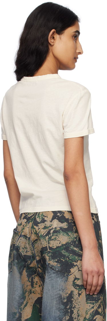 Tričko Acne Studios Acne Studios Logo T-Shirt Béžová | AL0460-, 2