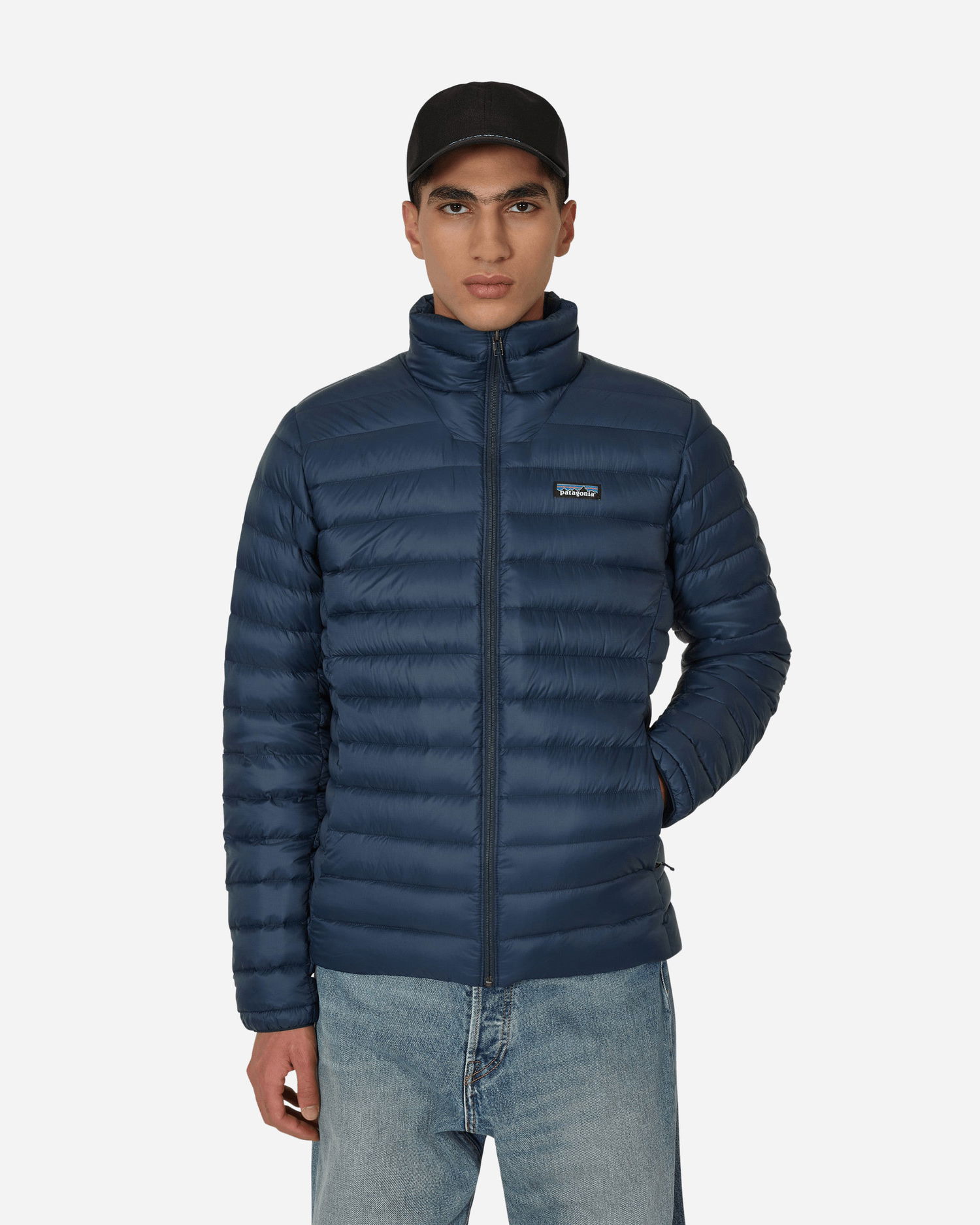 Bunda Patagonia Down Sweater Jacket Navy | 84675 NENA, 0