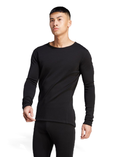 Tričko adidas Originals Xperior Merino 260 Baselayer Top Čierna | HZ8547