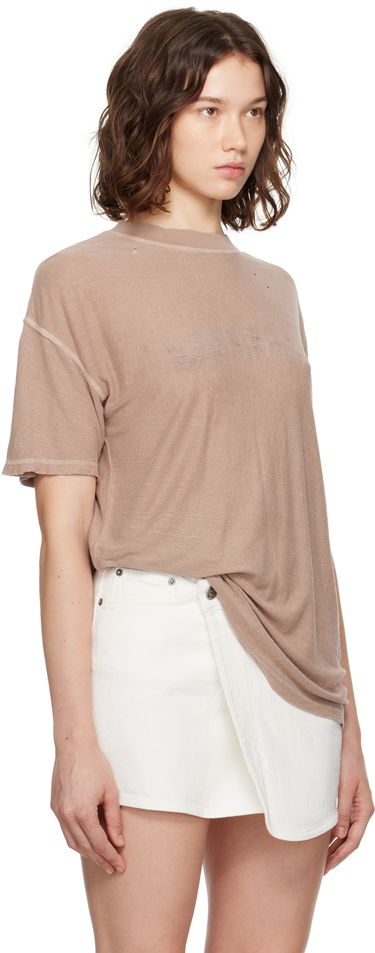 Tričko Ksubi Ksubi Reverse It Oh G S/S T-Shirt Hnedá | WPF25TE022, 1