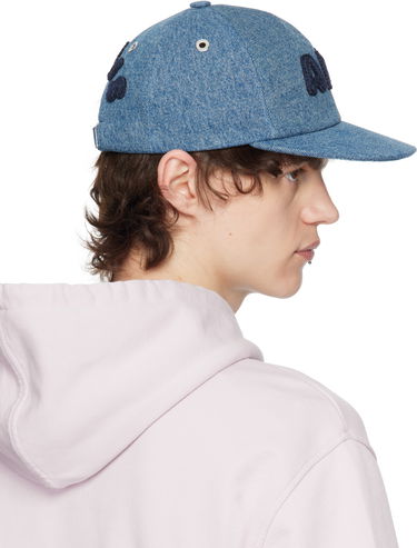 Šiltovka AMI AMI Paris Cotton Patch Trucker Cap Modrá | UCP028.DE0046, 2
