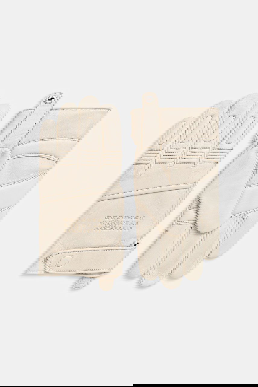 Rukavice Maison Margiela MM6 Maison Margiela x Agnelle Leather Gloves Béžová | SH2TS0003.M07014.101, 0