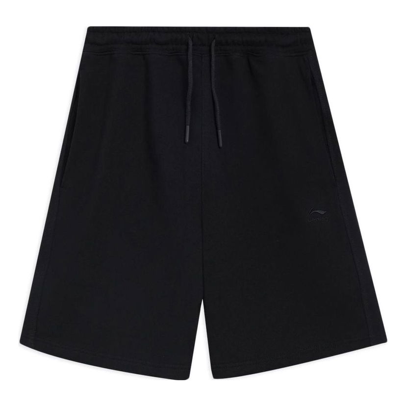 Šortky Li-Ning Embroidered Logo Shorts Čierna | AKSS309-2