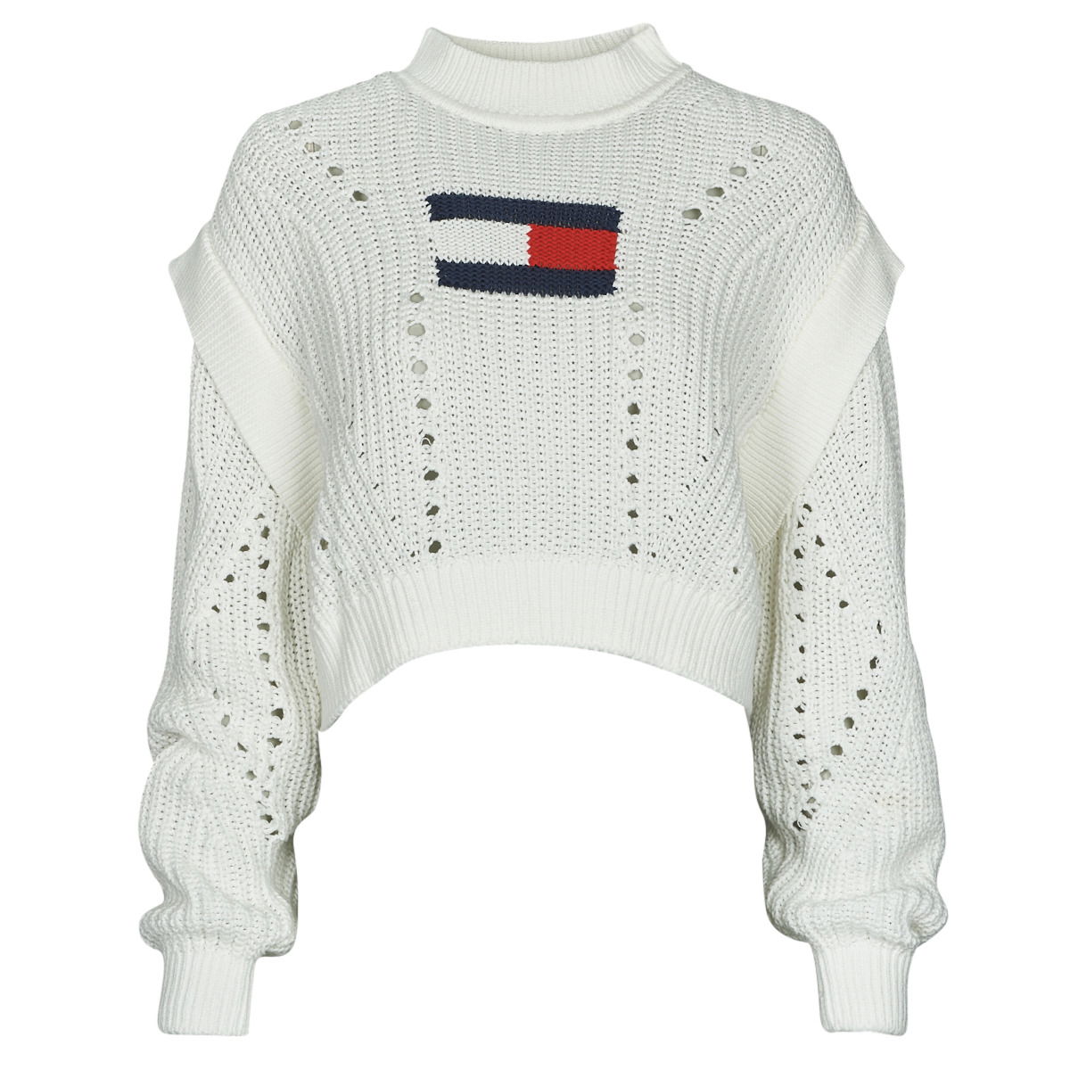 OVRSZD FLAG STITCH SWEATER