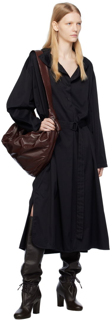 Košeľa LEMAIRE LEMAIRE Housse Midi Dress Čierna | DR1040 LF824, 3