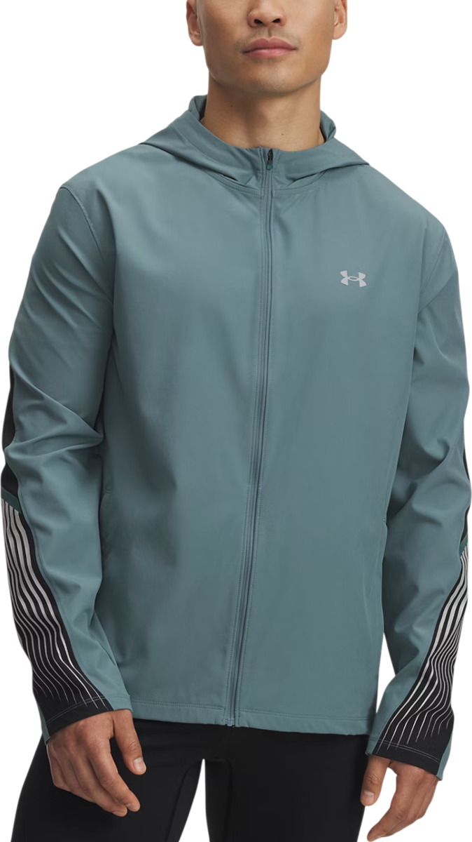 Bunda Under Armour UA Velociti Storm Hooded Jacket Zelené | 6005900-587