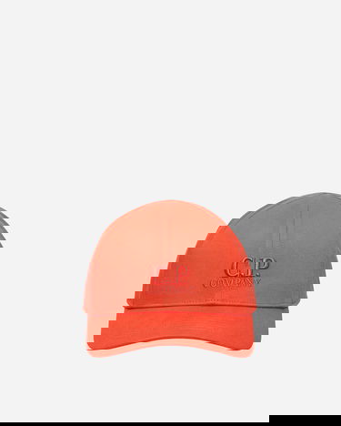 Šiltovka C.P. Company Gabardine Logo Cap Oranžová | 18CMAC282A-006288A 547, 1