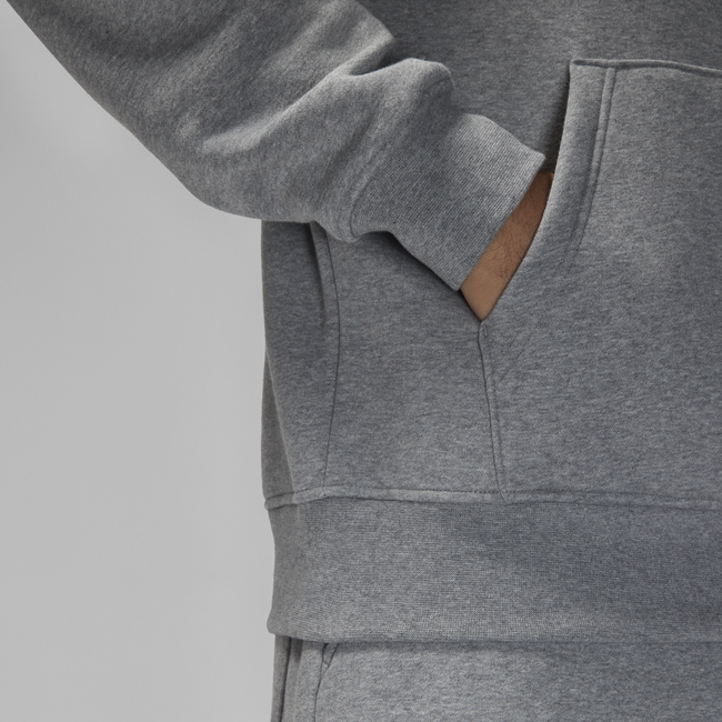 Mikina Jordan Essential M Fleece Pullover Hoodie Šedá | DQ7466-091, 1