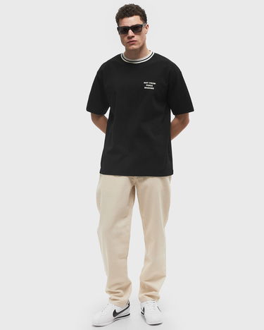 Tričko Drôle de Monsieur Drôle de Monsieur Le Sport Slogan T-Shirt XXL Čierna | F-TS189-CO002-BL, 1