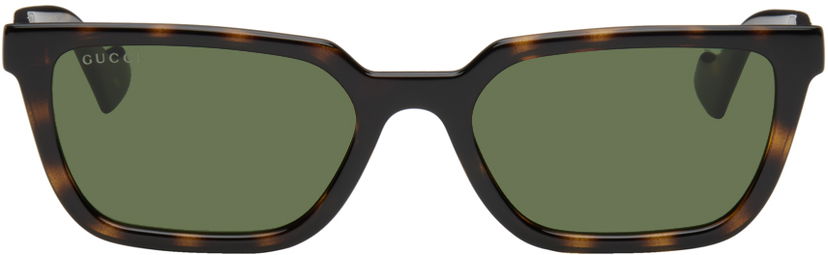 Slnečné okuliare Gucci Gucci Tortoiseshell Cat-Eye Sunglasses Zelené | GG1539S-002