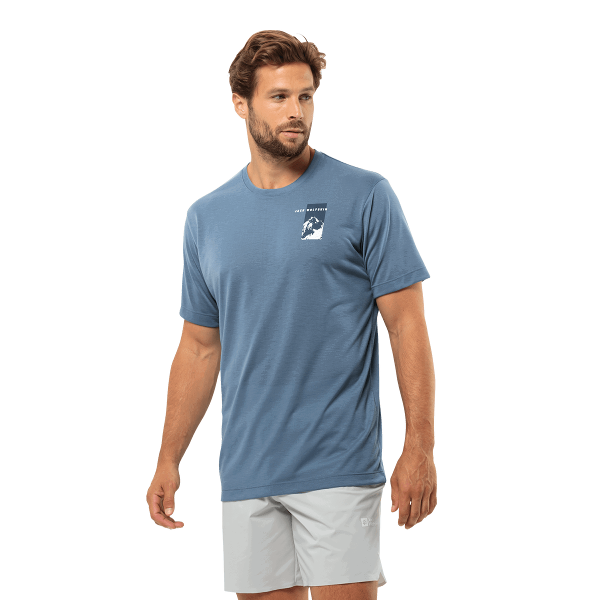 Tričko Jack Wolfskin Vonnan T-Shirt Modrá | 1809941-1325, 0