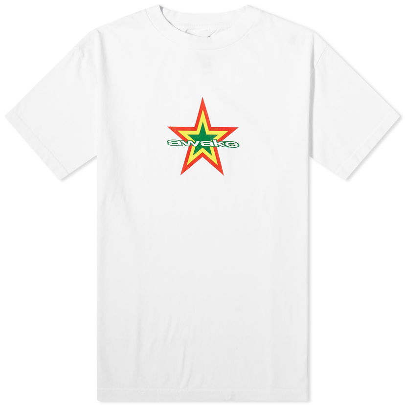 Tričko Awake NY Star Logo T-Shirt Biela | AWK-FW23-TS005-WHT