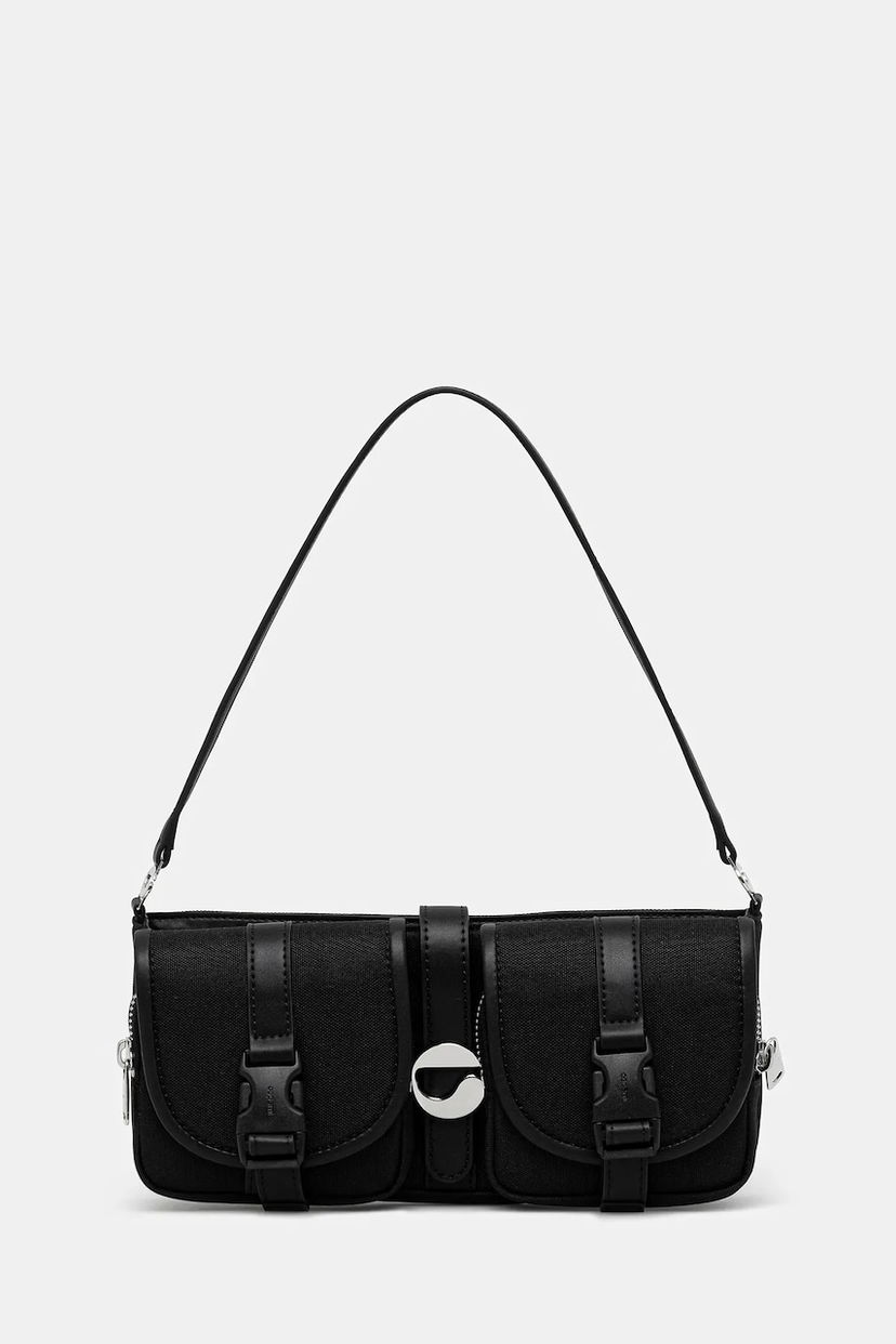 Kabelka Coperni Coperni Cargo Baguette Bag Čierna | COPBA114F3047