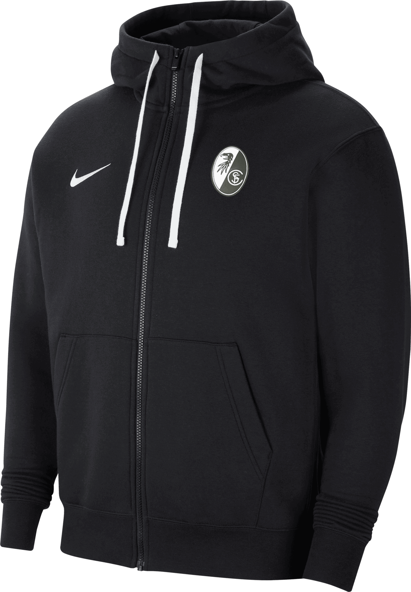 Mikina Nike SC Freiburg Full-Zip Hoodie Čierna | 6scfcw6887-010, 0