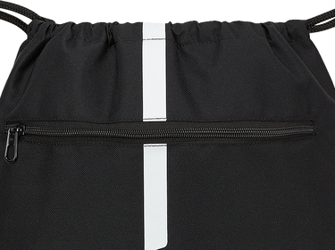 Športový vak Nike SC Freiburg Gymsack with Zippered Pocket and Vertical Stripes Čierna | 5scfda5435-nocode, 1