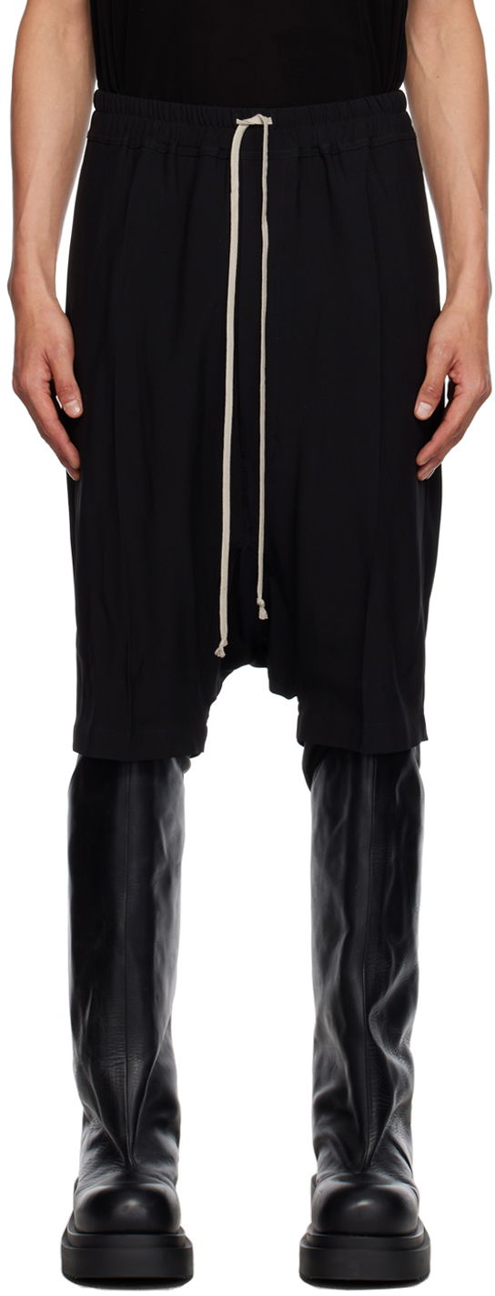 Šortky Rick Owens Pods Shorts Čierna | RU02C7384 HY, 0