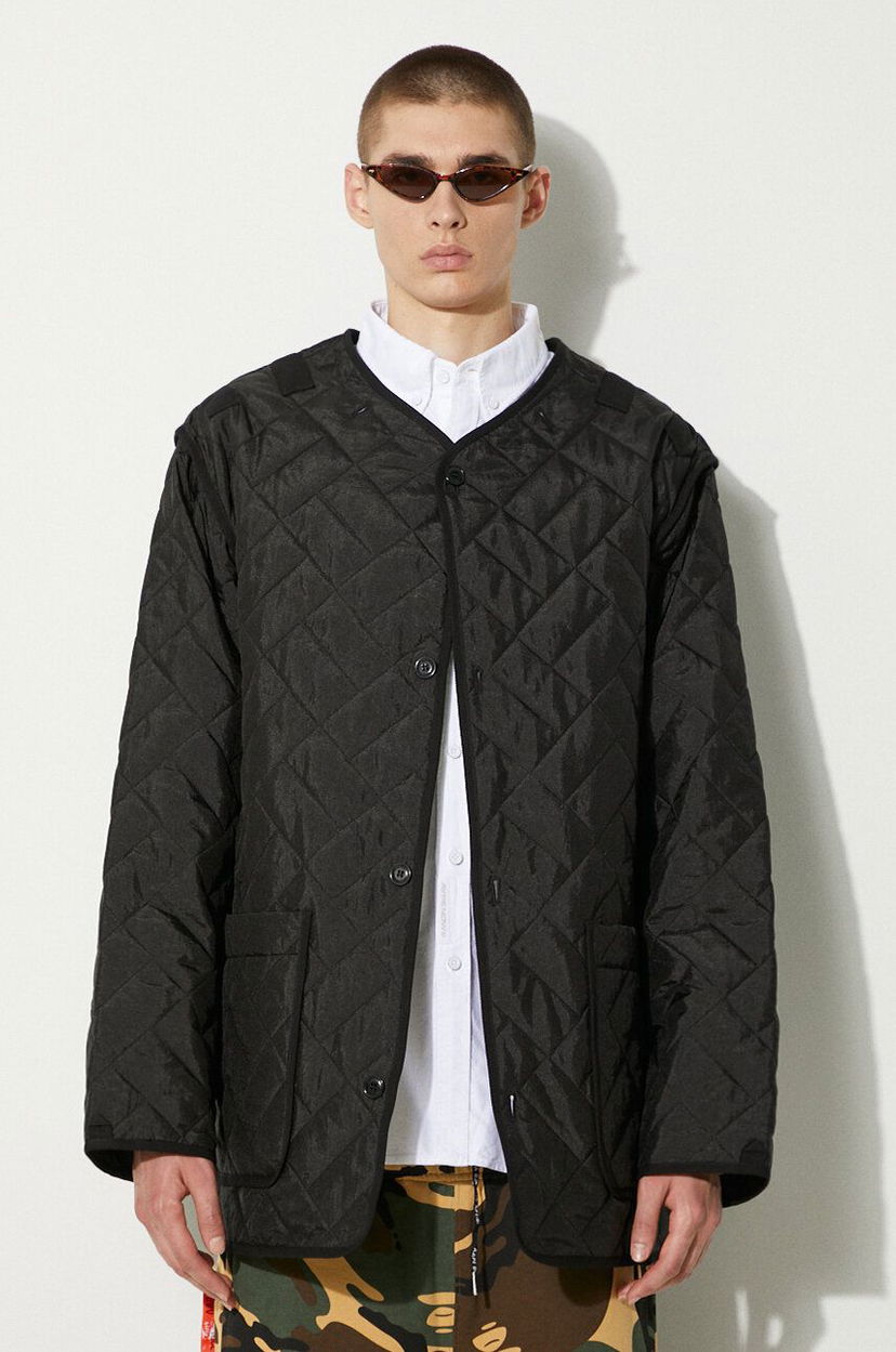 Prešívaná bunda KENZO Liner Oversize Jacket Čierna | FE65OU3089DW.99