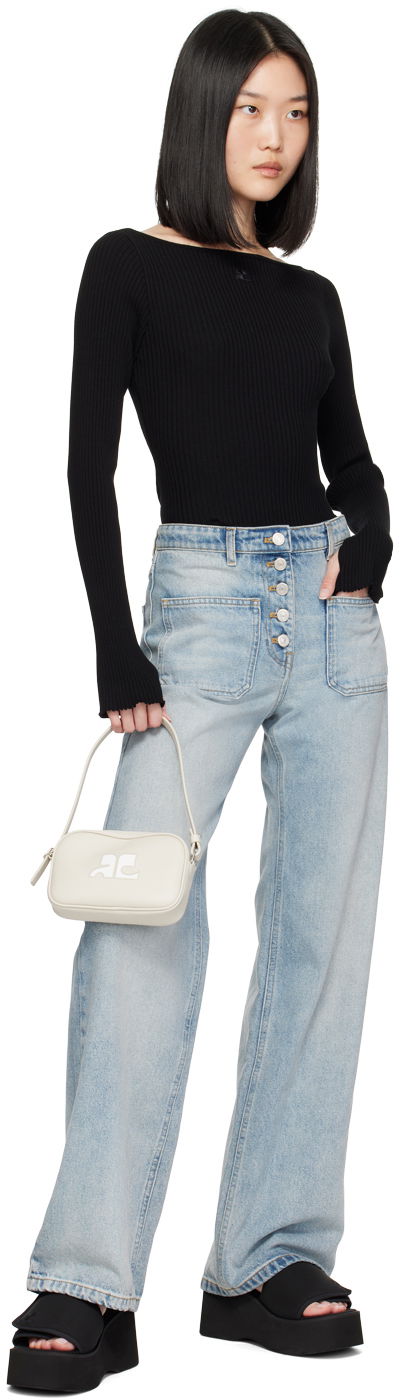 Slim Leather Camera Bag