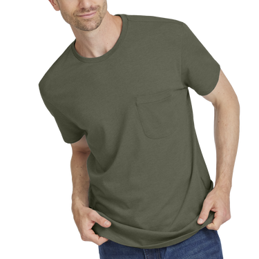 Tričko Allbirds Merino Pocket Tee, Size Small Zelené | A12108M, 2