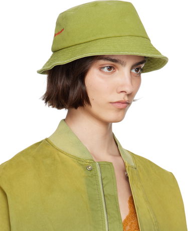 Klobúk JW Anderson JW Anderson Anchor Logo Bucket Hat Zelené | AC0399-FA0453, 1