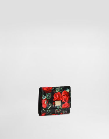 Peňaženka Dolce & Gabbana Dolce & Gabbana Printed Polished Calfskin Wallet Rôznofarebný | BI0770A6O23HN5KQ, 1