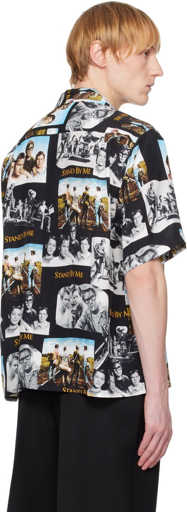 Košeľa WACKO MARIA WACKO MARIA 'Stand By Me' Print Shirt Čierna | SBM-WM-HI01, 2