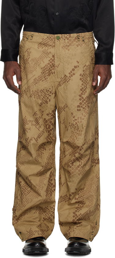 Cargo nohavice Maharishi Maharishi Loose Camo Snopants Trousers Béžová | 6111, 0