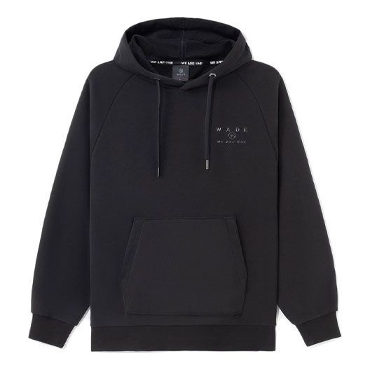 Mikina Li-Ning Way Of Wade We Are One Graphic Hoodie Čierna | AWDS115-1, 0