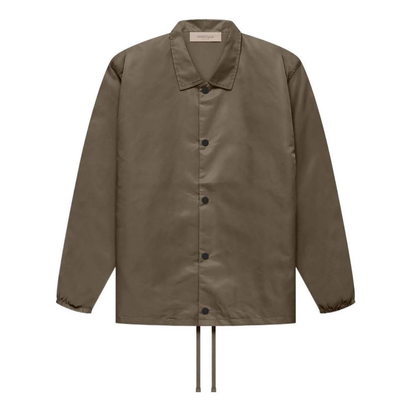 Vetrovka Fear of God Essentials Coaches Jacket Zelené | FOG-FW22-147