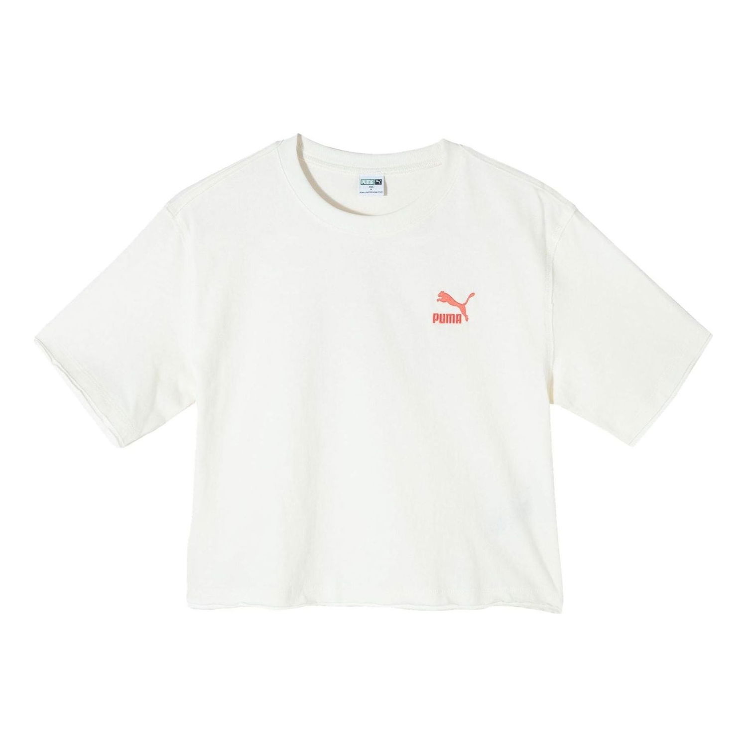 Crop Top Puma Swxp Dancemania Cropped Graphic T-Shirt Biela | 626862-65, 0