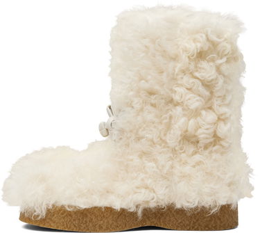 Oblečenie Bottega Veneta Bottega Veneta Torino Shearling Boots Biela | 816585V55T19202, 2