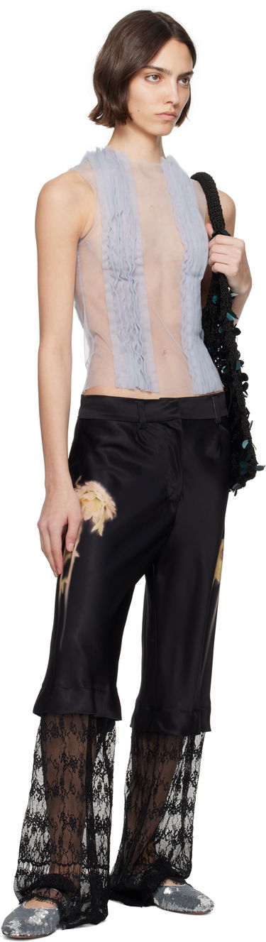 Nohavice Collina Strada Collina Strada Dante Lace Trousers Čierna | XX6039-B, 3