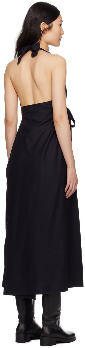 Šaty Baserange Trope Apron Maxi Dress Čierna | DRTAP-WS-SP24, 2