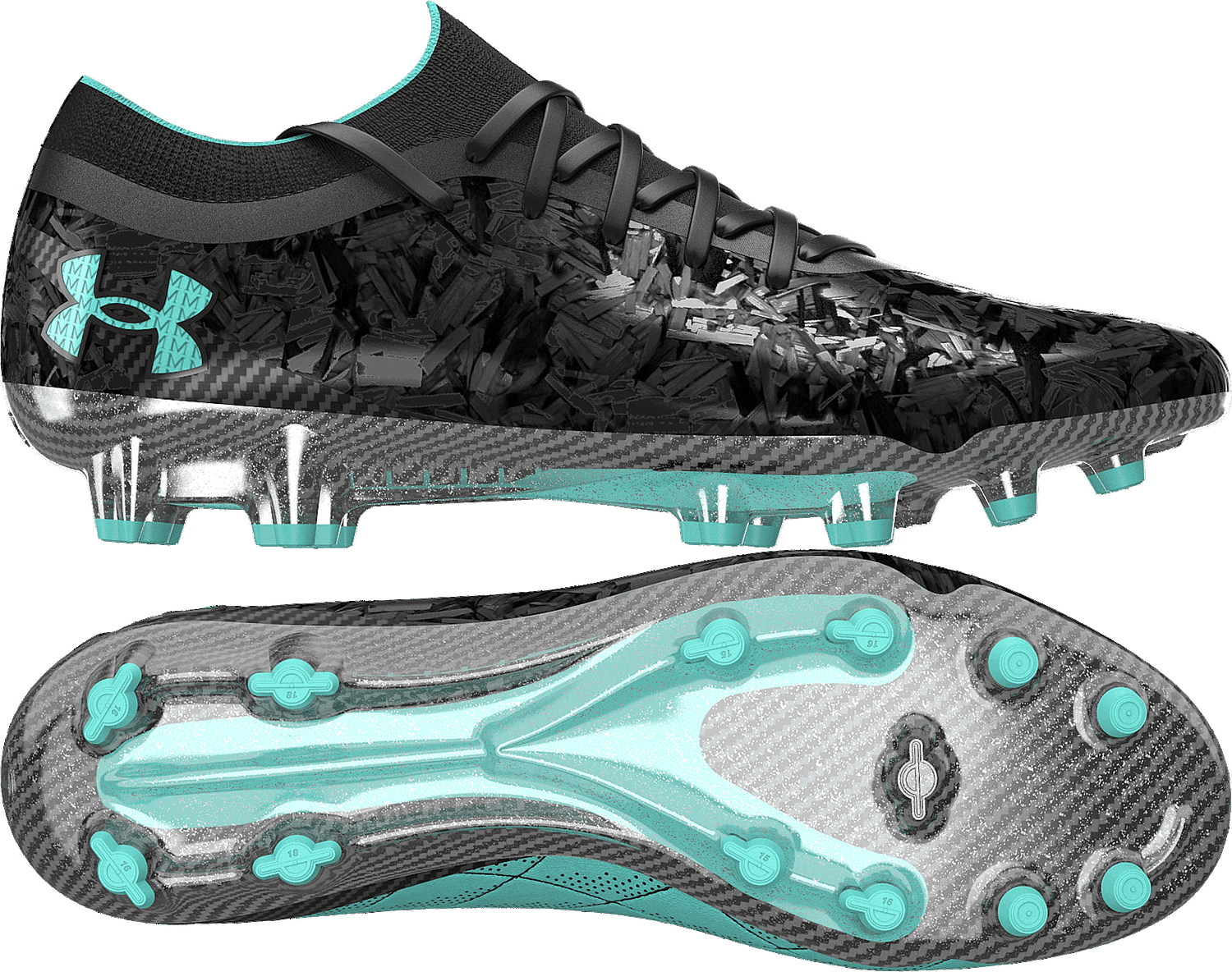 Tenisky a topánky Under Armour Magnetico Elite 5 FG Čierna | 6001851-026, 1