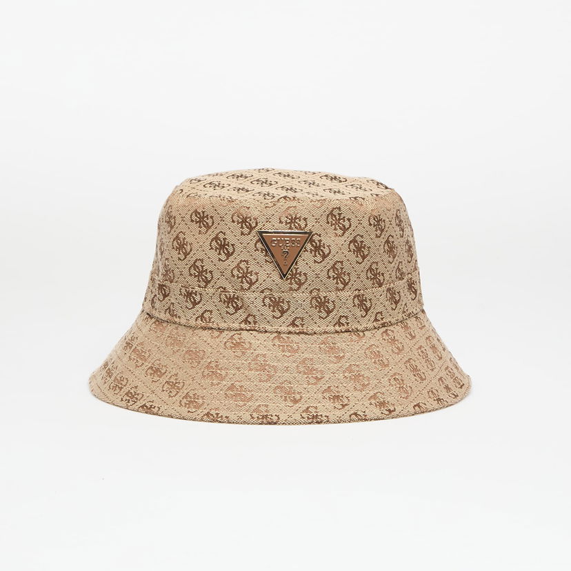 Klobúk GUESS Guess Noelle II Bucket Hat Béžová | AW5371POL01-LTL